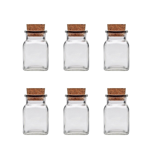Leeres Korkenglas - 6er Set