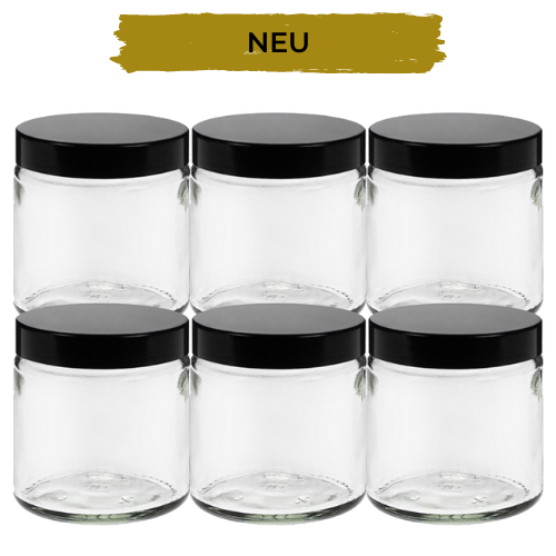 Tiegel leer - 6er Set