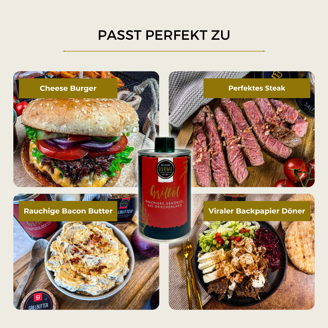 Geräuchertes Grillöl