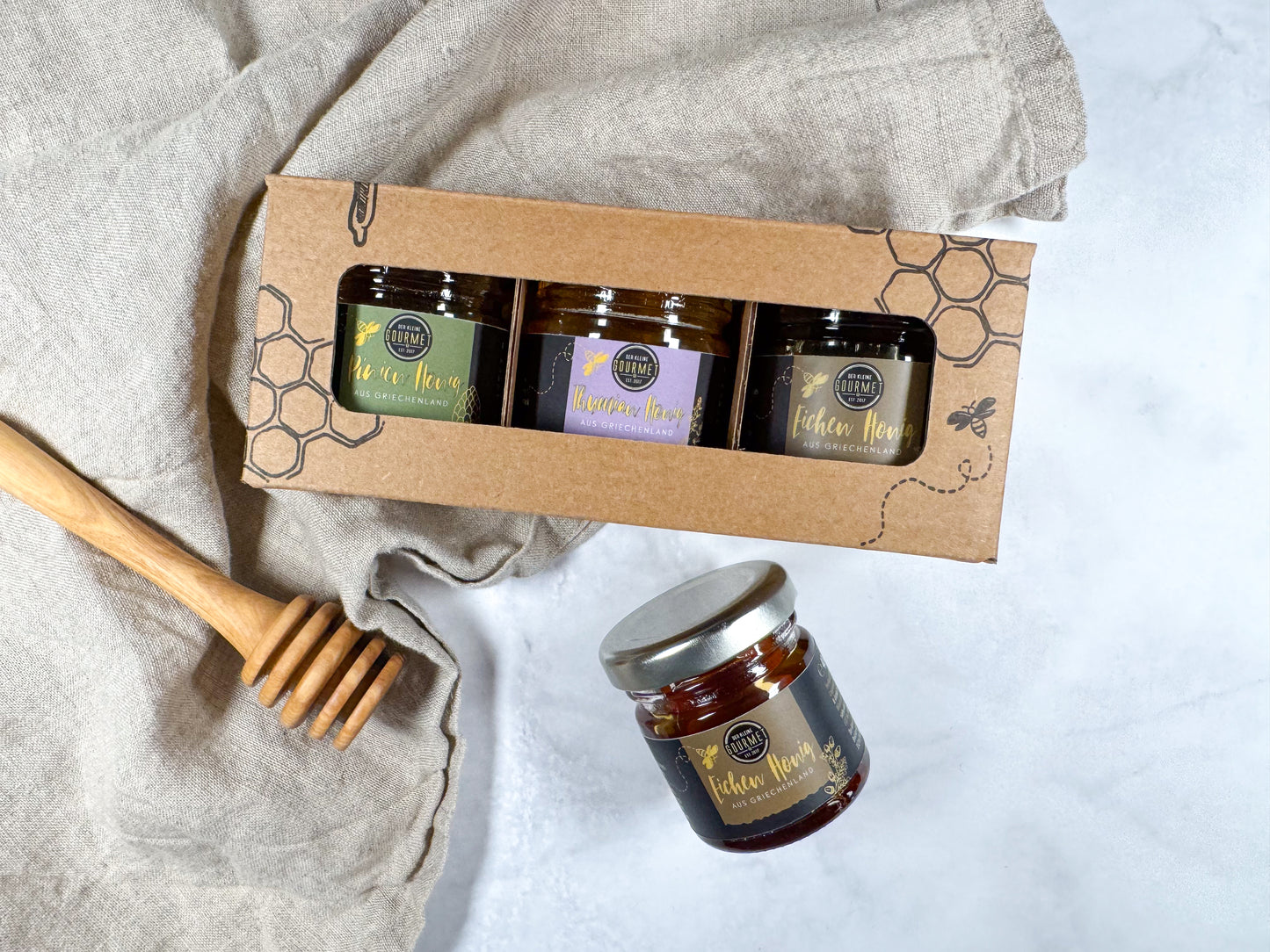 Geschenkset Mini Honig