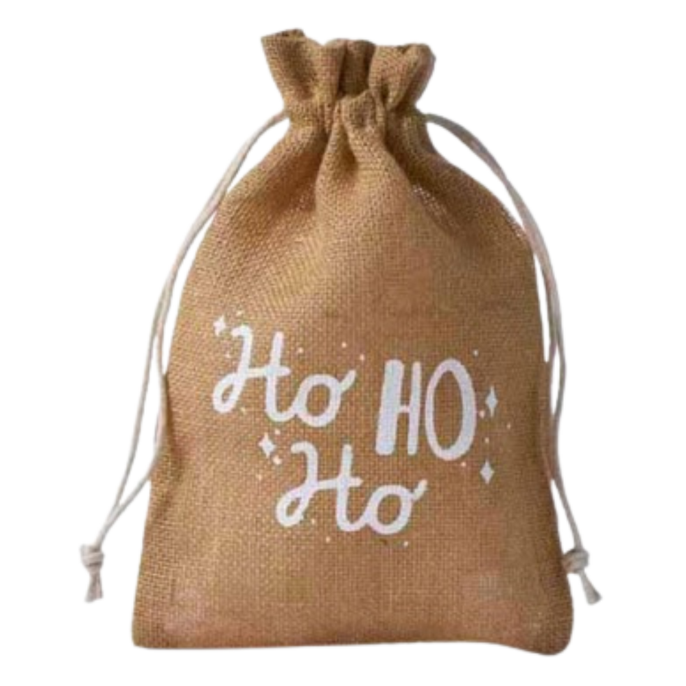 Leeres Weihnachtssäckchen Ho Ho Ho
