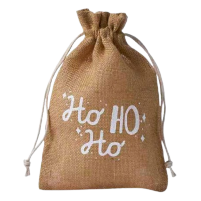 Leeres Weihnachtssäckchen Ho Ho Ho